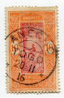 TOGO / DAHOMEY N°47 AVEC CACHET ALLEMAND " ANECHO TOGO 20 II 16 "   ( Signé CALVES ) - Oblitérés