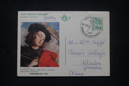 BELGIQUE - Entier Postal Illustré " Themabelga " De Bruxelles En 1975 Pour La France -  L 100290 - Geïllustr. Kaarten
