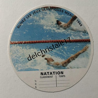 IM 0033 Image Vache Qui Rit Jeux Olympiques De Mexico 1968 - Natation - Natación