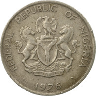 Monnaie, Nigéria, Elizabeth II, 10 Kobo, 1976, TB+, Copper-nickel, KM:10.1 - Nigeria