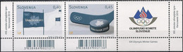 SLOVENIA - STRIP OF THREE VANCOUVER'2010 WINTER OLYMPIC GAMES 2010 - MNH - Winter 2010: Vancouver