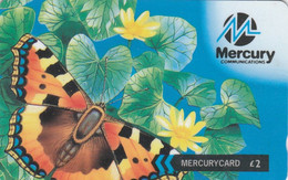 Mercury, MER434E, Butterfly (Mercury One2One), 2 Scans.   40MERC - Papillons