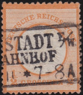 Deutsches Reich   .    Michel   .   18     .    .     O        Gebraucht - Used Stamps
