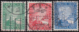 Deutsches Reich   .    Michel   .   372/374        .     O        Gebraucht - Used Stamps