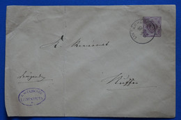 U19 SACHEN  BELLE LETTRE ENTIER ASSEZ  RARE 1887  LINSENHOFEN POUR NEUFFEN + AFFRANCHISSEMENT PLAISANT - Postal  Stationery