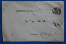 U19 SACHEN  BELLE LETTRE ENTIER ASSEZ  RARE 1878   + AFFRANCHISSEMENT INTERESSANT - Ganzsachen