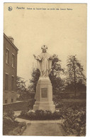 Z07 - Assche - Statue Du Sacré-Coeur Au Jardin Des Soeurs Noires - Asse