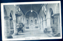 Cpa Du 22 Goudelin Intérieur De L' église -- Près Lanvollon   AVR21-40 - Lanvollon