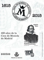 [P124] España 2015. Prueba De Artista. Casa De La Moneda De Madrid - Proeven & Herdrukken