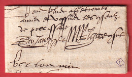 LETTRE DE CAMBRAY NORD 1589 - ....-1700: Précurseurs