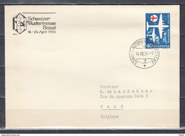 Brief Van Schweiz Automobil Postbureau Naar Gand (Belgie) - Covers & Documents
