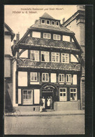 AK Höxter A. D. Weser, Restaurant Zur Stadt Höxter - Hoexter