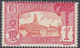 Guadeloupe, Scott #120, Mint Hinged, Harbor, Issued 1928 - Nuovi