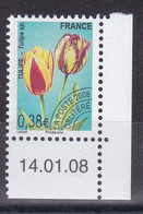 France 3 Timbres Préoblitéré Neuf ** Avec Coin Daté Theme Fleur Tulipe Primevere Orchidée - 1989-2008