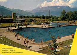 CPSM Liechtenstein-Schaan-Vaduz-Schwimmbad   L703 - Liechtenstein