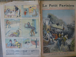 Journal Le Petit Parisien Novembre  1909 Le Sinistre De La Seyne Steamer Olma Auto Canot - Le Petit Parisien