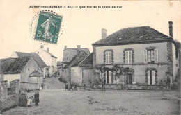 CPA 28  AUNAY SOUS AUNEAU QUARTIER DE LA CROIX DE FER - Autres & Non Classés