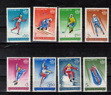 ROUMANIE   Timbres Neufs ** De 1987  ( Ref 1099 F ) Sport    Jeux Olympiques Calgary - Unused Stamps