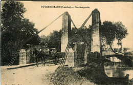 Peyrehorade * Vue Sur Le Pont Suspendu * Attelage - Peyrehorade