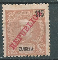 Zambèze   - Yvert N°    115 (*)-   Pal  6810 - Zambezia