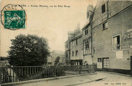 Le Mans * Rue Du Pilier Rouge * Café * Vieilles Maisons - Le Mans