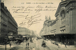 Paris * 10ème * La Gare Du Nord * Hôtel CAILLEUX * Attelage - Arrondissement: 10