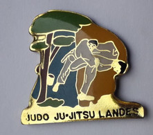 QQ113 Pin's Judo Arts Martiaux Jujitsu LANDES Comité à DAX Achat Immédiat - Judo