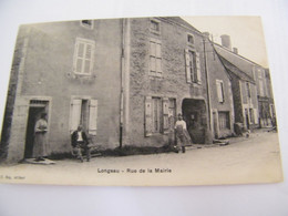 CPA - Longeau (52) - Rue De La Mairie - 1910 -  SUP  (FD 55) - Le Vallinot Longeau Percey