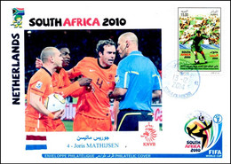 ARGELIA - Netherlands 4 Joris Mathijsen South Africa FIFA World Cup Football 2010 - Fußball Fútbol Soccer Voetbal Calcio - 2010 – South Africa