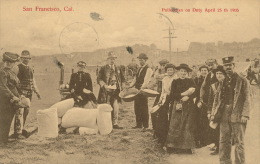 U.S.A. - CALIFORNIA - SAN FRANCISCO - Policeman On Duty April 25th 1906 - San Francisco