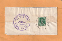 India Old Wrapper Mailed - Brieven En Documenten