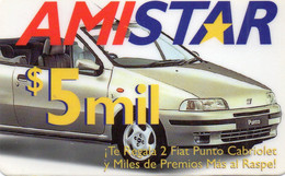 CHILE - PREPAID - THEMATIC CAR - FIAT PUNTO CABRIOLET - Cile