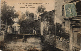 CPA LA MOTHE-SAINT-HERAY La Riviere - Quartier Des Tanneries (1141049) - La Mothe Saint Heray