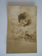 Cpa Portret Kind Meisje Portrait Fillette Gelopen 1913 Edit GG C°1879/4 - Abbildungen