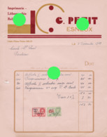 ESNEUX 1933 Imprimerie G. PETIT - Druck & Papierwaren