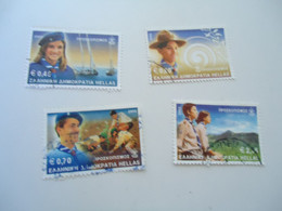 GREECE USED STAMPS  2002   SCOUTS   SCOUING - Oblitérés