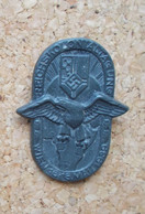 Germany 1933-45; Reichskolonialtagung Wien 1939 Badge, With Pin; Deutschland Plakette,  Allemagne 1933-45; Badge - 1939-45