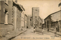 Revigny * La Rue Notre Dame * Vue Sur L'église - Revigny Sur Ornain