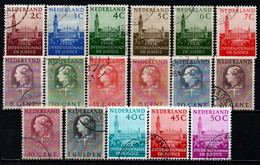 OLANDA - 1951/1977 - CORTE INTERNAZIONALE DI GIUSTIZIA - SERIE COMPLETA - USATI - Dienstmarken