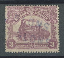 CFer 75  .3F Locomotive  Griffe. GLONS En Bleu. Répétée - 1895-1913