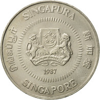 Singapour, 50 Cents, 1987, British Royal Mint, SUP, Copper-nickel, KM:53.1 - Singapour