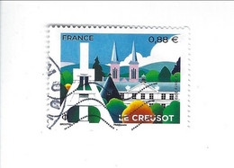 Série Touristique Le Creusot 5345 Oblitéré 2019 - Used Stamps