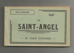 19 Corrèze - Souvenir De St Saint Angel Carnet Album Complet De 16 Cpa - Other & Unclassified