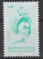 Togo 2002 - Mi. 3243 Série Courante BELLA BELLOW 110 F MNH** - Togo (1960-...)