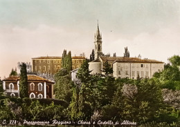 Cartolina - Preappennino Reggiano - Chiesa E Castello Di Albinea - 1957 - Reggio Emilia