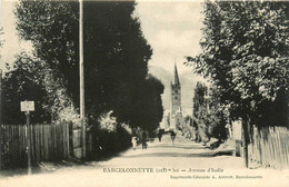 Barcelonnette * Avenue D'italie * Le Clocher - Barcelonnetta