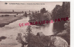 86- LA ROCHE POSAY -RUINES DU VIEUX PONT ET LES ILES - VIENNE - Charroux