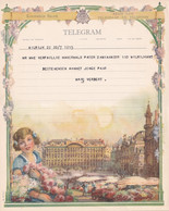 A8712 - REGIE VAN TELEGRAFF EN TELEFOON TELEGRAM KONINKRIJK BELGIE ANTWERPEN CENTRUM 1951 - Timbres Téléphones [TE]