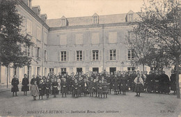 CPA 28 NOGENT LE RETROU INSTITUTION RENOU COUR INTERIEURE - Sonstige & Ohne Zuordnung