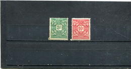 Sénégal 1915 Yt 12-13 * - Timbres-taxe